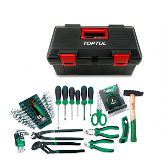 Hộp đựng dụng cụ xách tay 3 ngăn 31 món Toptul GCAZ0025
