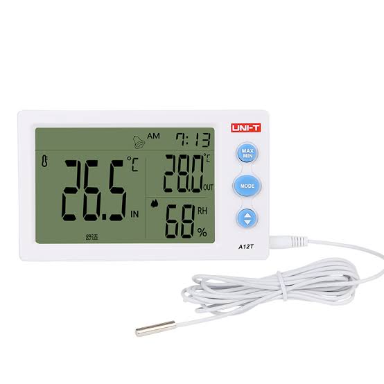 Máy đo nhiệt độ, độ ẩm (-10°C~50°C,20%~95%RH) UNI-T A12T