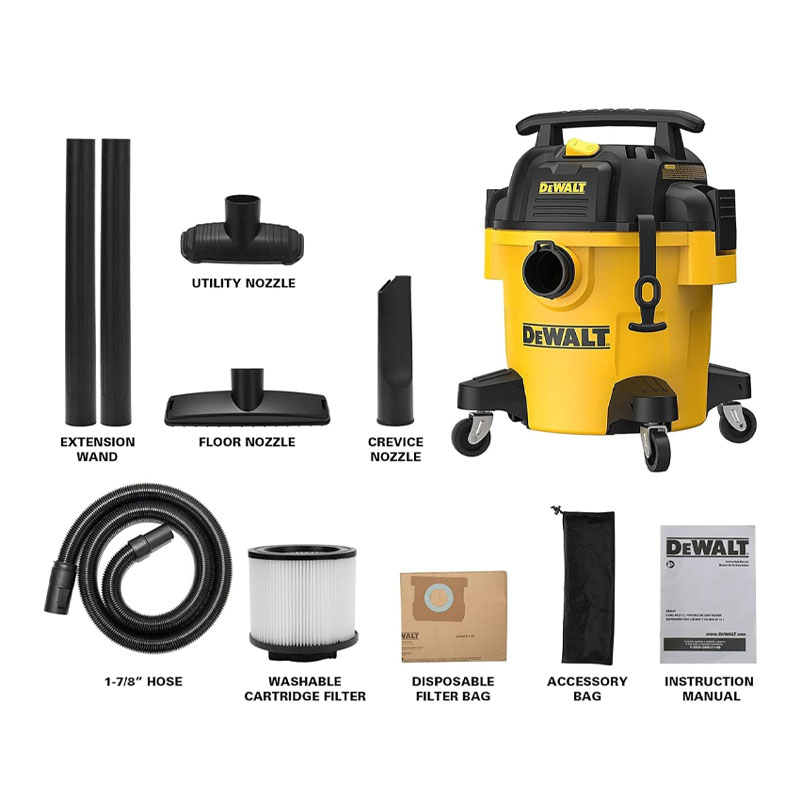 Máy hút bụi 3 chức năng Dewalt USA DXV20P