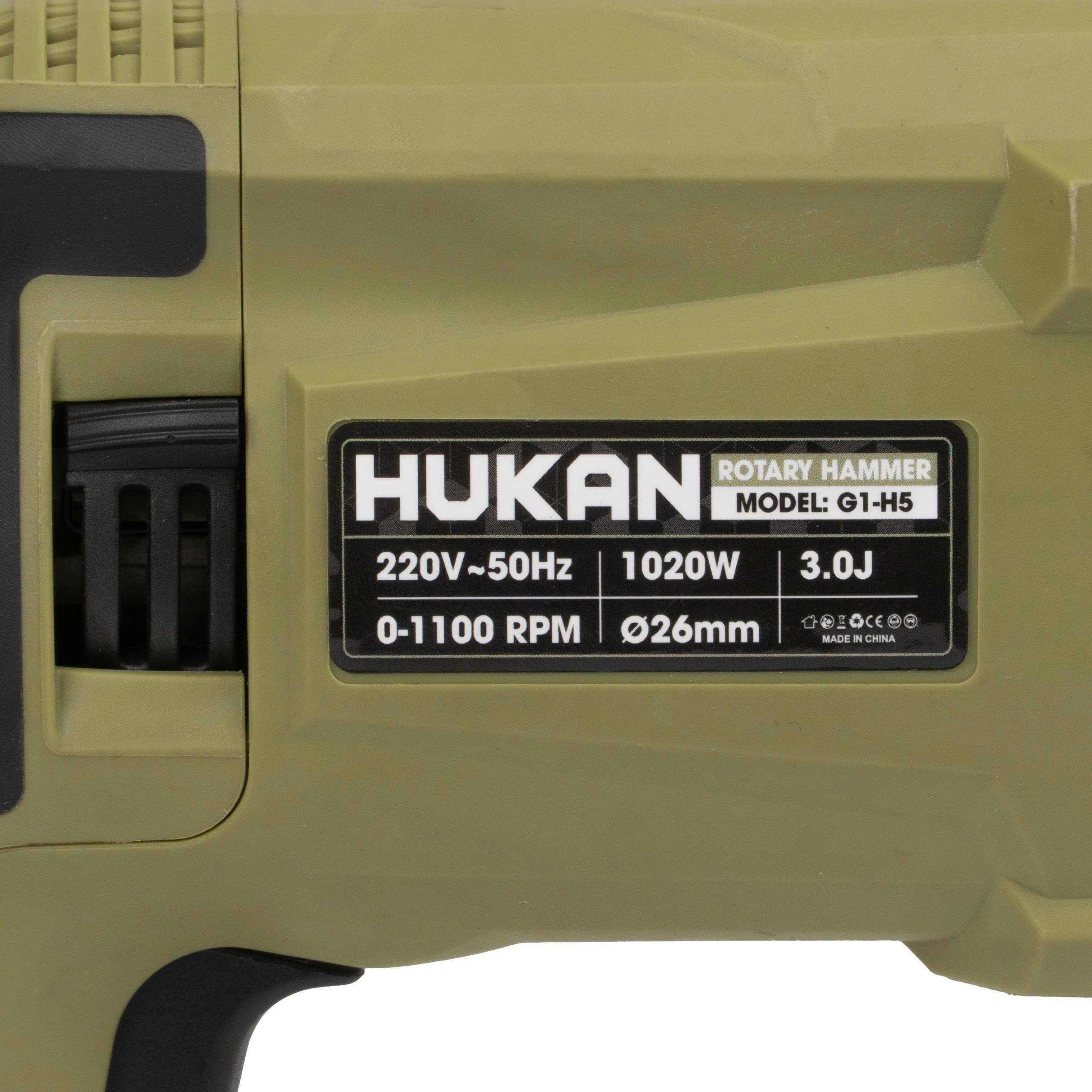 Máy khoan bê tông 1020W Hukan G1-H5
