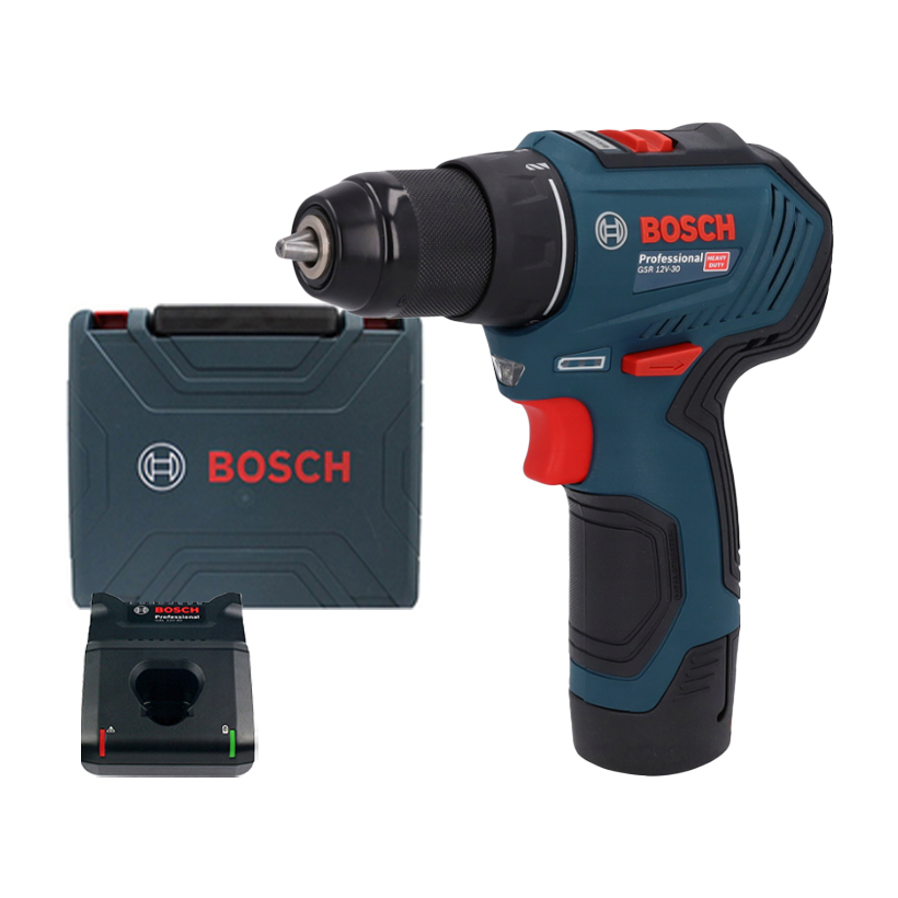 Máy khoan pin 12V Bosch GSR 12V-30 (1 Pin)