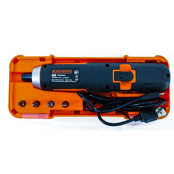 Máy Vặn Vít Dùng Pin 4V Black&Decker BD40K4-B1