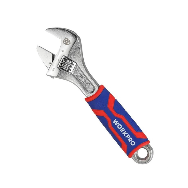 Mỏ lết (Cờ lê điều chỉnh được) thép CR-V cán nhựa 6 inch 150mm Workpro WP272010