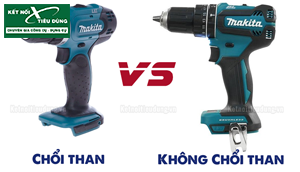 Nên Mua Máy Khoan Cầm Tay Có Chổi Than Hay Không Chổi Than?