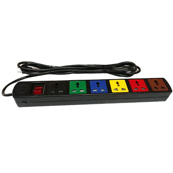 Ổ cắm kéo dài đa năng công tắc 2 cực 6DN2.52N