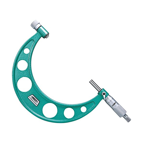 Panme đo ngoài cơ khí hoán đổi đầu đo 0-150mm Insize 3206-150A