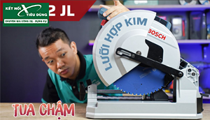[Review] Siêu Phẩm Máy Cắt Sắt Tua Chậm Lưỡi Hợp Kim Bosch GCD 12JL - Ngon Hơn Cả Makita LC1230?