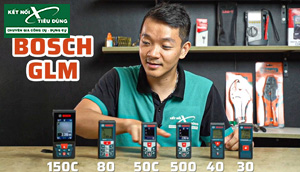 [Review] Trên Tay 6 Con Máy Đo Khoảng Cách Bosch GLM 30, GLM 40, GLM 500, GLM 50C, GLM 80, GLM 150C