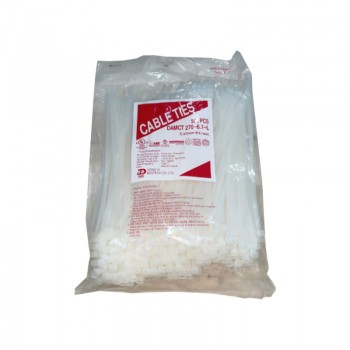 Bịch 500 dây rút nhựa 302 x 4.8mm DACT300-4.8 (Màu Trắng)