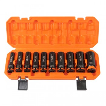 Bộ 10 đầu tuýp 1/2" CR-V Hukan G3-BK010CT