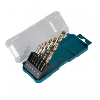 Bộ 6 mũi khoan kim loại HSS-CO Makita D-75758