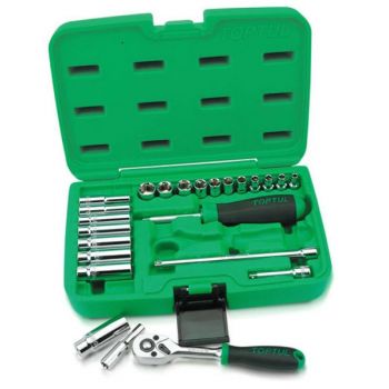 Bộ đầu tuýp 1/4" 24PCS TOPTUL GCAI2403