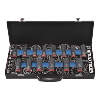Bộ túy dùng cho máy bu lông 14 món 1/2" Amaxtools BDK1/2-14
