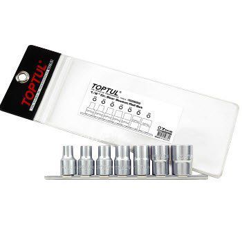 Bộ tuýp sao 1/2" 7 món Toptul GAAG0704