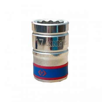 Đầu tuýp lục giác 1/2" 17mm Kingtony 433017M