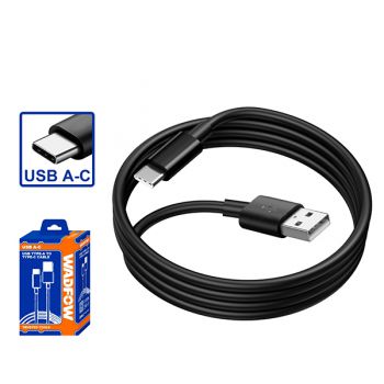 Dây cáp sạc USB type-A sang type-C 1M Wadfow WUB1501