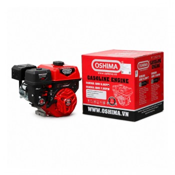 Động cơ nổ 4 thì 6.5HP Đỏ Oshima JD55 6.5HP