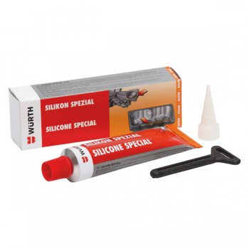 Keo tạo gioăng chịu nhiệt màu đen Würth RTV Silicone 85g