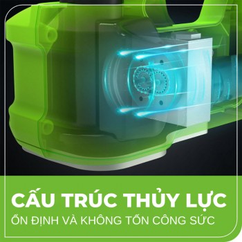 Kích thủy lực nâng xe ô tô dùng pin Greemworks JKG301 (Chưa pin & sạc)