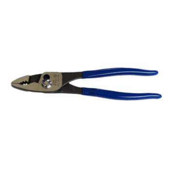 Kìm cá sấu răng cưa chéo loại mỏng cán bọc 200mm Tsunoda Japan S-PL-200XG