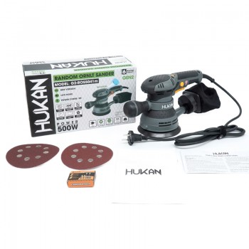 Máy chà nhám tròn 500W Hukan G2-ROS5041M