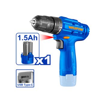 Máy khoan dùng pin Lithium-ion 12V Wadfow WCDS510 (không gồm đầu sạc)