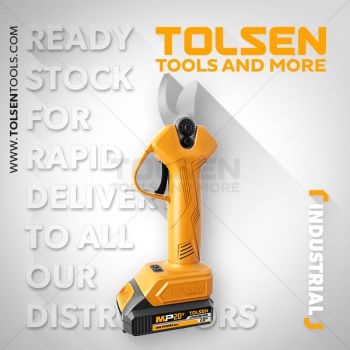 Máy tỉa cành cây dùng pin 20V Tolsen 87381 (Chưa Pin & Sạc)