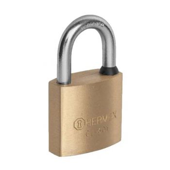 Ổ khóa treo thân đồng thau 40mm Hermex CL-40T