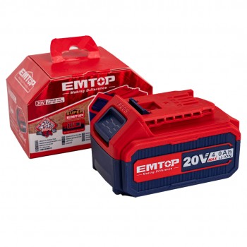 Pin Lithium-Ion 20V 4.0Ah Emtop EBPK20021