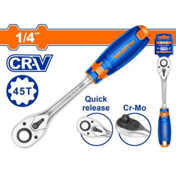 Tay vặn đầu tuýp 1/4" 45T WadFow WRW1214