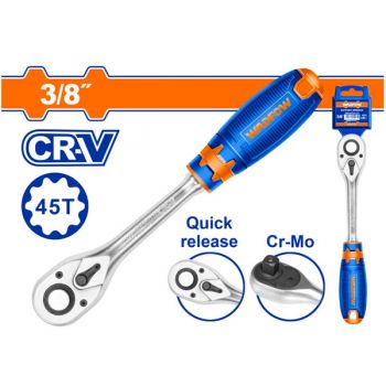 Tay vặn đầu tuýp 3/8" 45T WadFow WRW1238