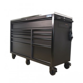 Tủ dụng cụ 155cm - 10 hộc kéo màu đen CSPS VNTC15510BB1M