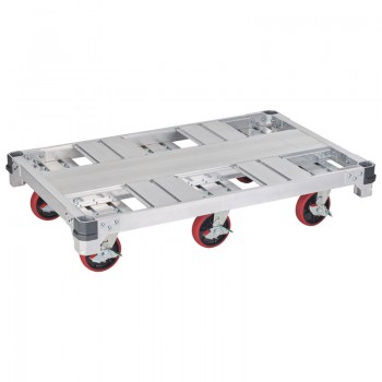 Xe đẩy hàng 6 bánh hợp kim nhôm Hasegawa AC6-1275 (Tải trọng 1 tấn)