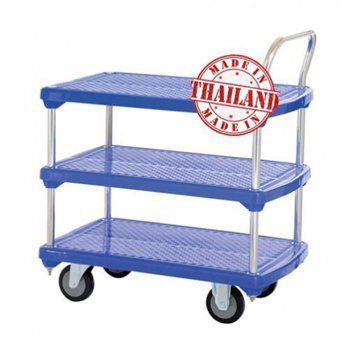 Xe đẩy hàng sàn nhựa 3 tầng SUMO Thái Lan NP-230S