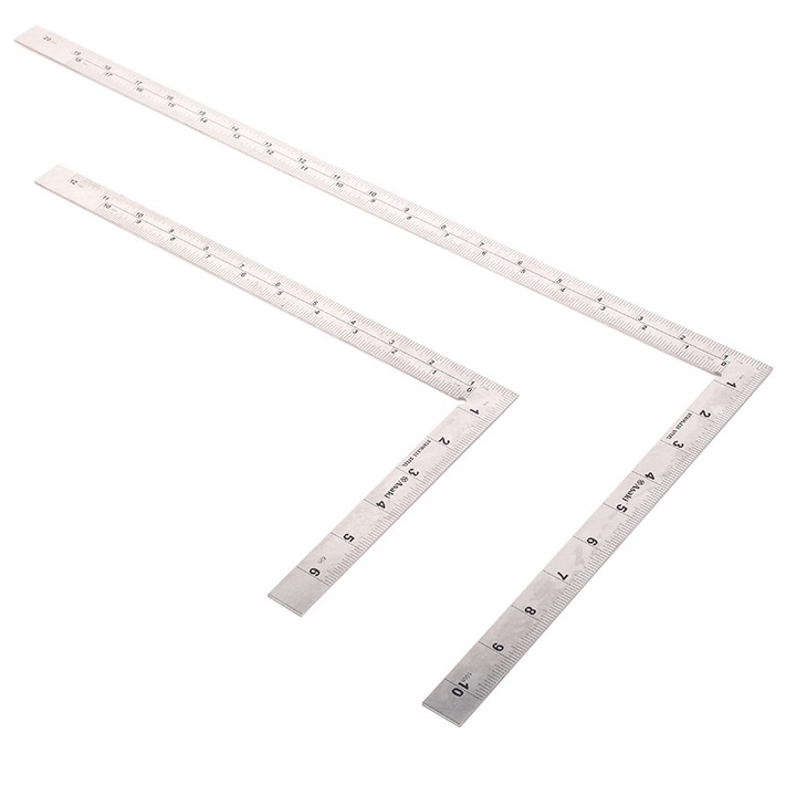 Thước Eke cơ khí inox 150x300mm Asaki AK-2582