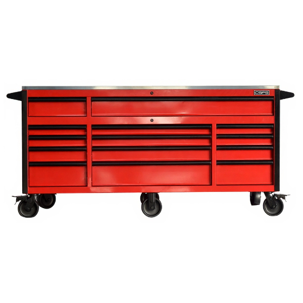 Tủ dụng cụ 183cm - 14 hộc kéo màu đỏ CSPS VNTC18314B21M