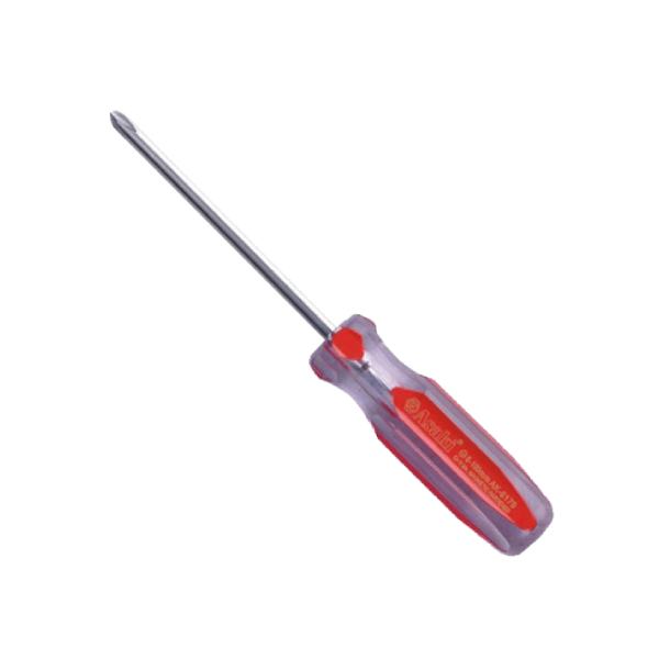 Tua vít thép cán nhựa trong 5 x 250mm Asaki AK-7132