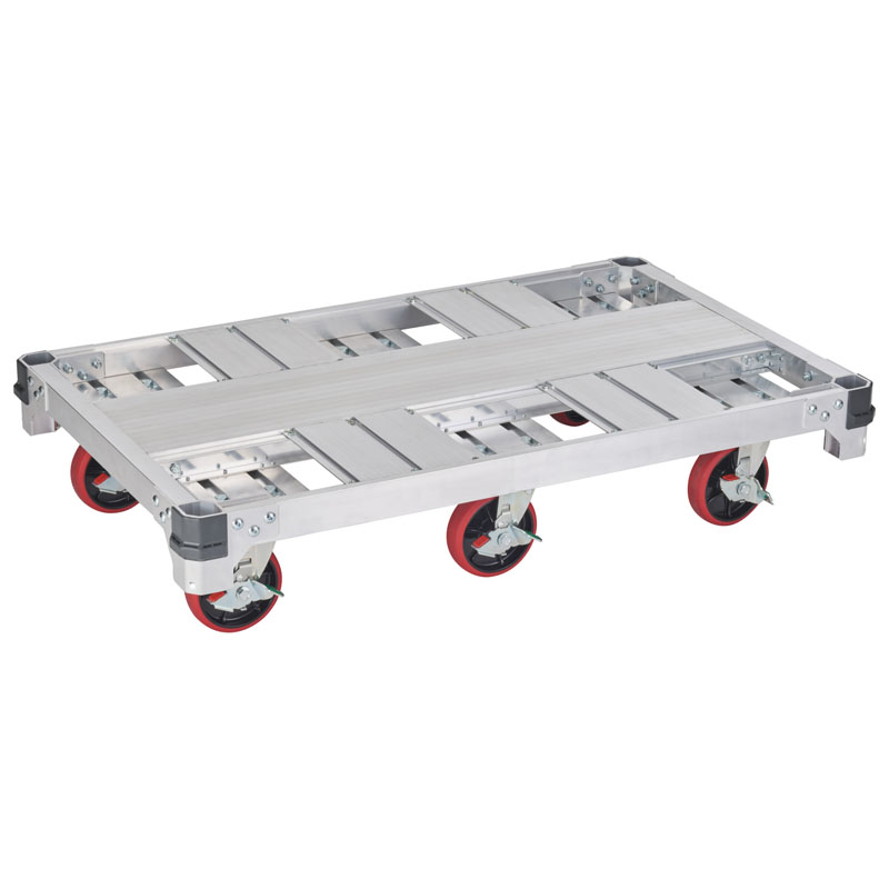 Xe đẩy hàng 6 bánh hợp kim nhôm Hasegawa AC6-1275 (Tải trọng 1 tấn)