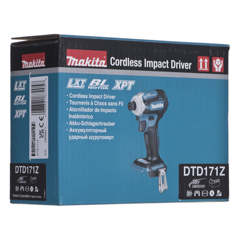 18V Máy vặn vít dùng pin Makita DTD171Z ( Chưa Pin & Sạc )
