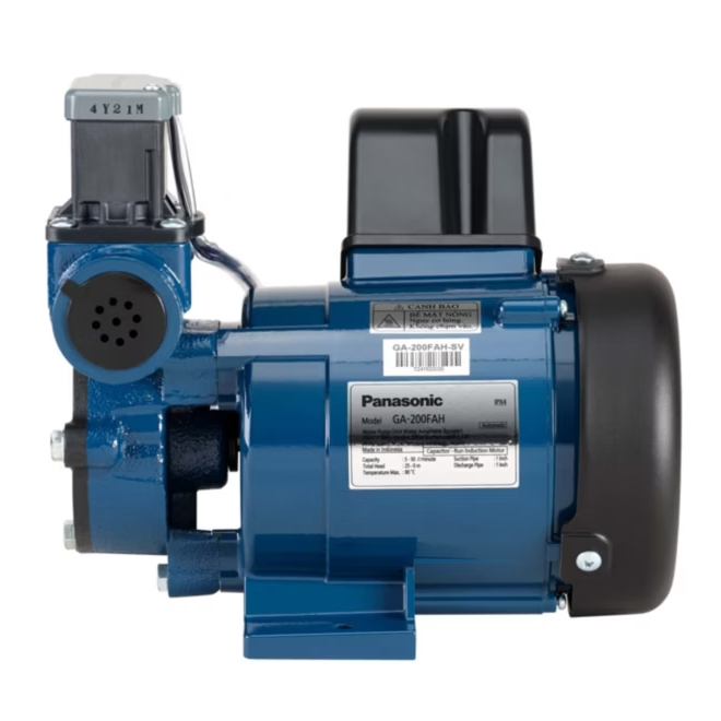 200W Máy bơm nước tăng áp nóng & lạnh Panasonic GA-200FAH
