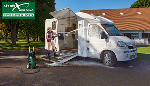6 Máy xịt rửa xe chuyên nghiệp Bosch có công suất cực đại