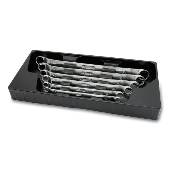 Bộ cờ lê 2 đầu vòng 6 chi tiết,8x10-22x24mm ASAHI OLS060
