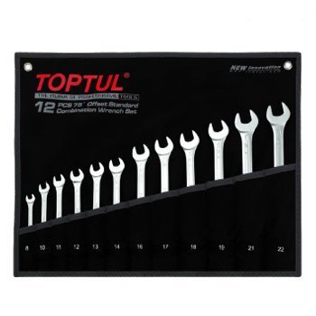 Bộ cờ lê 2 đầu vòng 75 độ 8 món Toptul GPAI0802