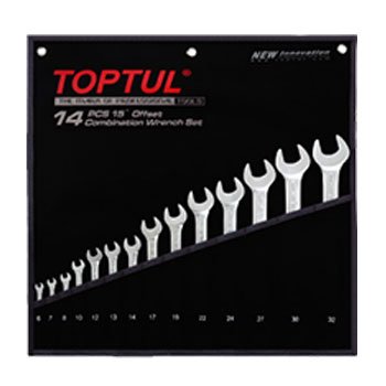 Bộ cờ lê vòng miệng mờ 14 món Toptul GPAB1406 ( 6-32mm )