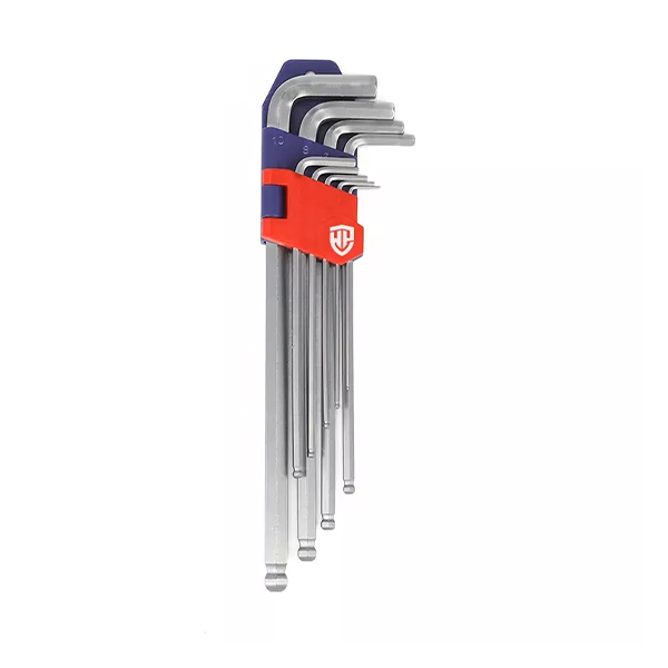 Bộ lục giác đầu bi loại ngắn 9 cái hệ mét Workpro WP222007