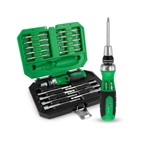 Bộ tô vít và đai ốc tháo lắp nhanh gồm 18 chiếc SK tools SK01475
