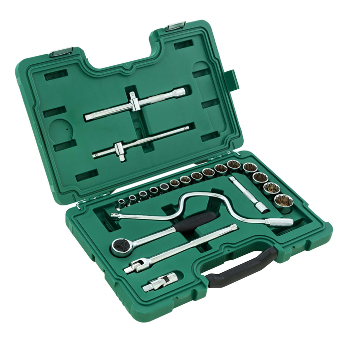 Bộ tuýp 1/2"  22 chi tiết hệ inch Sata 09088