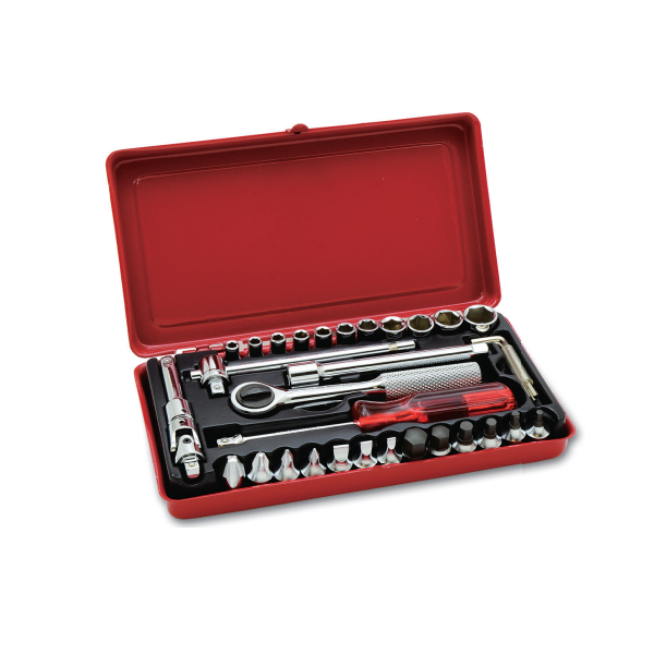 Bộ tuýp 1/4" 34 chi tiết Asahi SD2340
