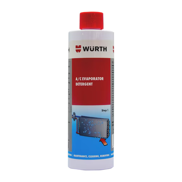 Chất tẩy rửa giàn lạnh 250 ml WURTH A/C EVAPORATOR DETERGENT (Bước 1 vệ sinh sơ)