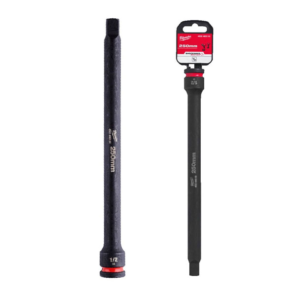 Đầu nối dài 1/2" 250 mm Milwaukee impact duty™ 4932480353